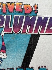 Vintage 90s Disney Blizzard Beach I Survived Summit Plummet White T-shirt