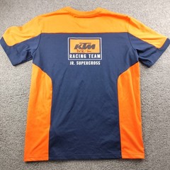 KTM Red Bull Racing Team Replica T-shirt orange navy Size Large