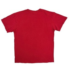Vintage Alaska Shirt Men Large Red Cotton Delta Pro Weight The Last Frontier