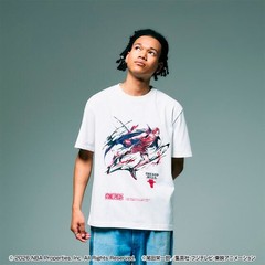 ONE PIECE × NBA T-Shirts Shanks×CHICAGO BULLS BLACK、White