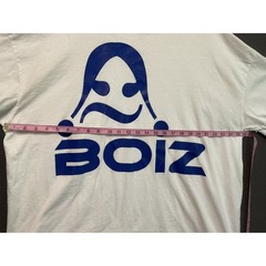 Boiz Shirt Mens 3XL White Blue Graphic Tee CSG Champs Sports Gear Oversized