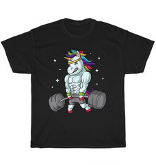 Weightlifting Unicorn Funny T-Shirt – Friends Gift
