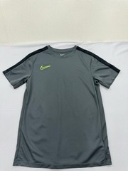 Nike Mens Grey Dri-FIT Soccer Jersey XL Short Sleeve Crew Neck