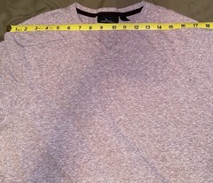 Men’s Marc Anthony Luxury V-Neck Tee Peony Heather Pink