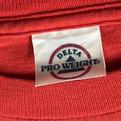 Delta Pro Weight Shirt Mens M Red Chica Co Classic Graphic Tee Preshrunk Cotton