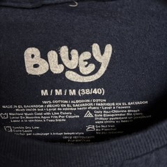 Bluey Shirt Mens M Whaddup, Party People Navy Blue Graphic Tee Bandit Bingo EUC