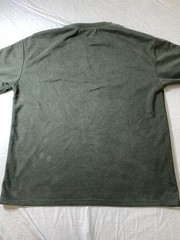 Casual Synthetic Leather Embroidered T-Shirt Men’s size M