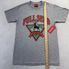 Full Send Shirt Mens Small Gray Outdoors Deer Graphic Tee Hunting NWT