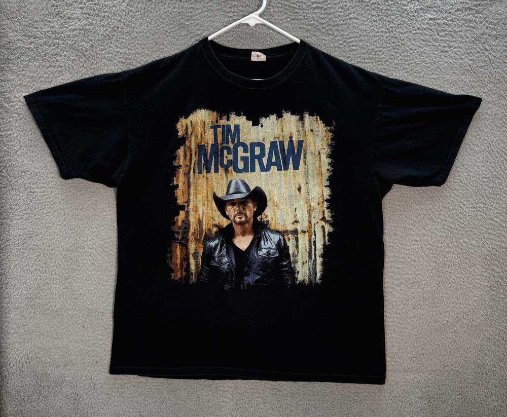 Vintage Tim McGraw Brothers Of The Sun Tour 2012 Country T-Shirt