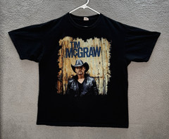 Vintage Tim McGraw Brothers Of The Sun Tour 2012 Country T-Shirt