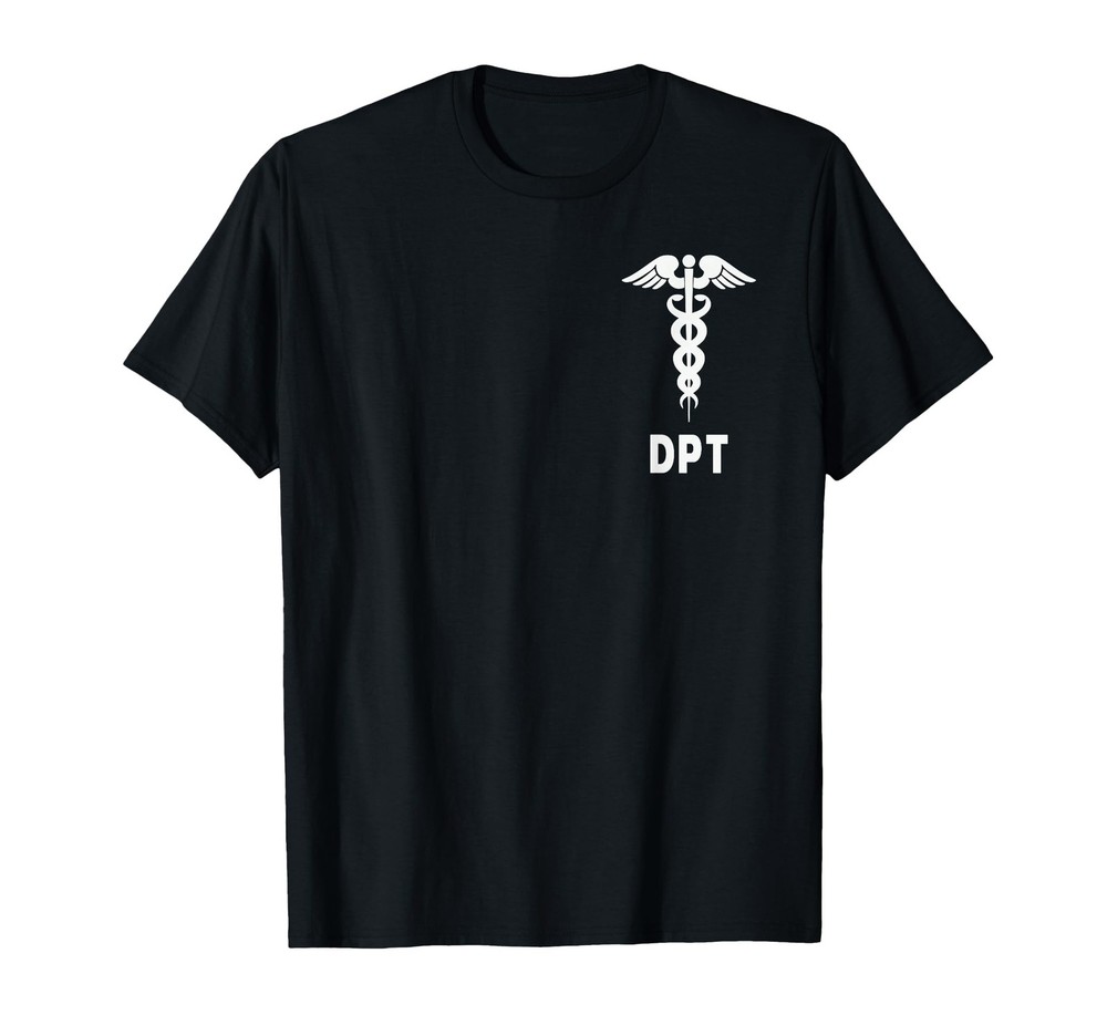 Doctor of Physical Therapy DPT Caduceus Symbol T-Shirt