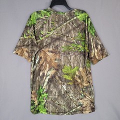 Mossy Oak Men’s T-Shirt M (38-40) Camo Polyester Spandex Moisture-Wicking