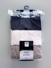 NWT – EXPRESS Men’s 3 Pack Slim Stretch V-Neck Neck T-Shirts Sand Black White S