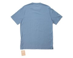 Fedeli $207 Muted Blue Extreme Giza Organic Cotton Short Sleeve T-Shirt 50 IT M
