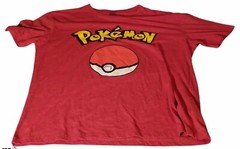 Pokemon Poke Ball T Shirt Men”s Size XL Red Short Sleeve Used – Very Good