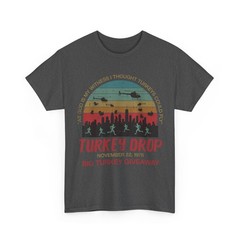 Turkey Drop November 22 1978 Funny Thanksgiving Men Women T-Shirt