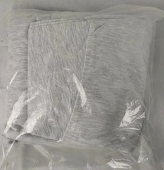 3 PACK Hanes Mens Beefy-T T-Shirt 100% Cotton T Shirt 5180 Large Ash Gray