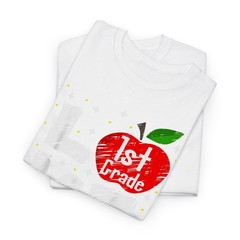 Love 1st Grade Apple Funny Teacher T-Shirt