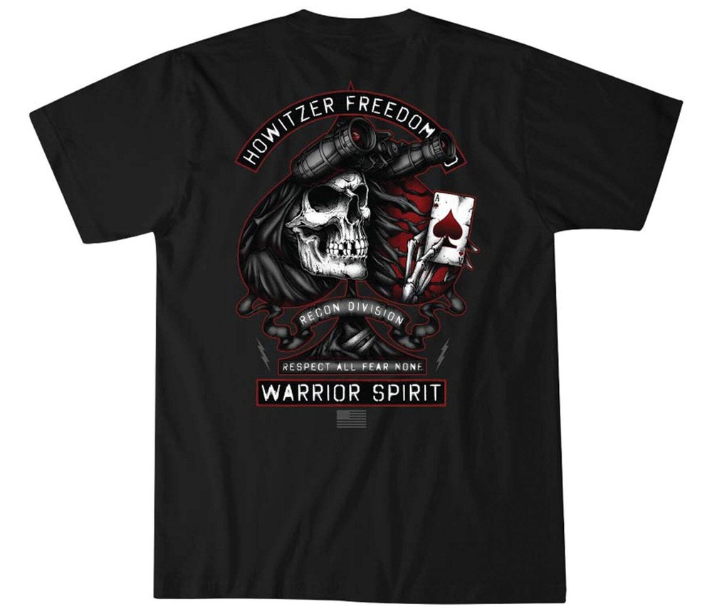 Howitzer Style Men’s T-shirt Freedom CO Military Grunt MFG