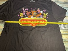 NEW Universal Studios HHN 2025 FNAF Freddy Fazbear’s Pizza T-Shirt • Large