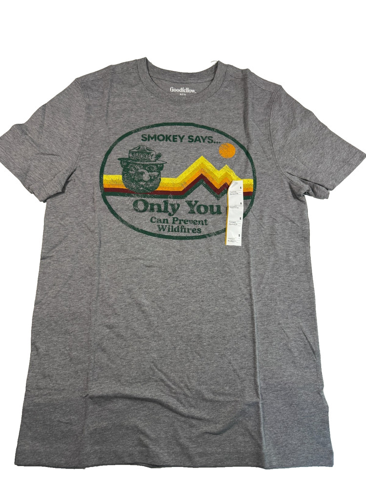 Goodfellow & Co Men’s Short Sleeve Graphic T-Shirt Gray Medium NWT