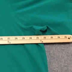 Duluth Trading Co. Men 4XL Shirt Green Relaxed Jersey Tee Longtail 100% Cotton