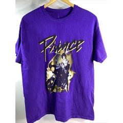 Prince Estate Purple Graphic T-Shirt Men’s Large 42-44 Short Sleeve