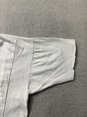 Vintage 30s 40s Paneled White Blank Tee Jersey All 100% Cotton 20.5x27x28 Rare