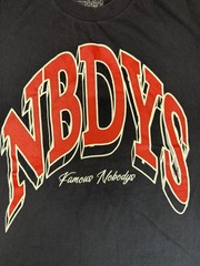 Famous Nobodys NBDYS We The People Black Graphic T-Shirt Men’s Size Large Hip Ho