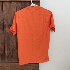 LOT OF 4 VTG 90s United Sports Activewear Tshirt Small 34-36 Orange USA Blank