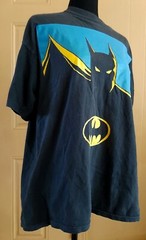 BATMAN Vintage 1988 DC Comics Black T-shirt Size One Size Fits All (Large)