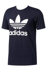 Adidas Men’s T-Shirt Trefoil Logo Design Classic Graphic Short Sleeve Shirt