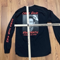 Chris Rock Ego Death Tour Shirt Men’s Medium 2022 Long Sleeve Graphic