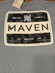 NEW WITH TAGS! MAVEN SUPER SOFT SAILER S T Shirt Tee Blue Mens Medium Comfy!