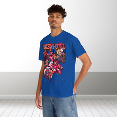 Hazbin Hotel Character Print Poster Style T-Shirt Unisex Gildan Cotton Tee