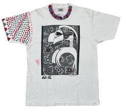 Vintage Art Rebecca L.G. Prescott Adje Designs Hand Etched Hand Painted T Shirt