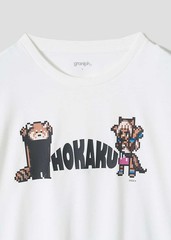 [Graniph]Bravely Default / Octopath Traveler HOKAKU | White T-shirt Sizes SS-XXL
