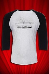 SS Minnow Gilligan’s Island inspired Double Side Jersey T-SHIRT FREE SHIP USA