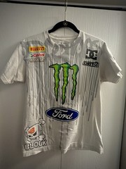 DC Dirt 2 Monster Energy Block 43 Ford Castrol Mens Graphic Tee S
