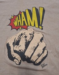 Vintage Y2K T-Shirt Teenage Millionaire WHAM Lichtenstein Style Large Streetwear