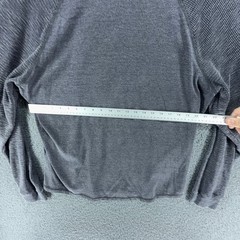 Lucky Brand Venice Burnout Shirt Mens XL Charcoal Grey Skull Cowboy Long Sleeve