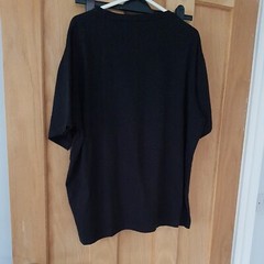 Levis Mens Black T Shirt Freedom Forever Size L 48″ Chest Good Used Condition