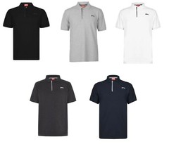 Mens/Boys Slazenger Polo Shirt TShirt Golf Tennis Pique XS S M L XL 2XL 3XL 4XL