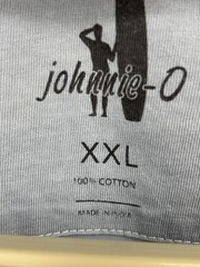 Johnnie-O Mulder Long Sleeve T-Shirt Mens 2XL Steel Gray Crew Neck JMLT2200 NWT