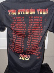 Official Motley Crue-Def Leppard Stadium Tour 2022 TShirt XL – Black New!
