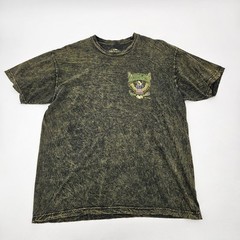 7.62 Design Men’s US Army Shirt Size Large Green Acid Wash Limited Edition Tee