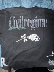 Civil Regime x Batman Joker Cotton Graphic Print Tee Black Men’s Size L