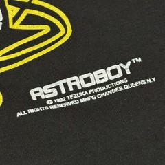 90s vintage Astro boy Tee T-shirt Black Tezuka Osamu Japan Anime Tultex