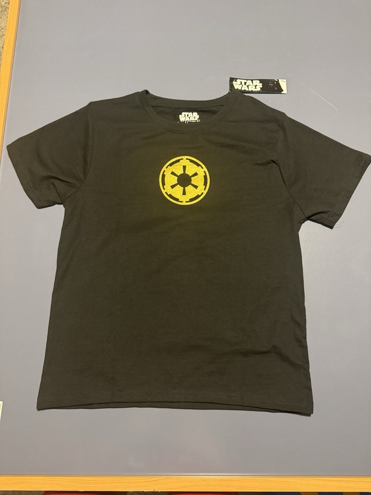 C-life Group Galactic Empire Logo/ Darth Vader Black Shirt