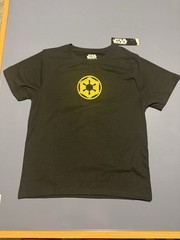 C-life Group Galactic Empire Logo/ Darth Vader Black Shirt